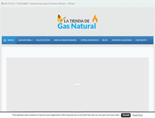 Tablet Screenshot of latiendadegasnatural.com